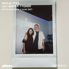 Giulia Tess with Jasper Tygner - 13 August 2022