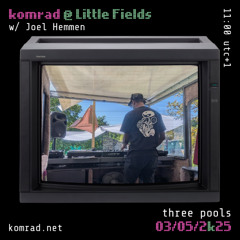 komrad @ Little Fields Festival 006 w/ Joel Hemmen