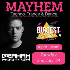 Pres. Mayhem Episode 009 - Live on Biggest Disco Radio 2.07.24