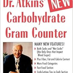 free EPUB 📄 Dr. Atkins' New Carbohydrate Gram Counter by Robert C. Atkins  M.D. [EPU