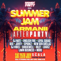 LIVE AT ARMANII'S AFTER PARTY (SCALA LONDON) NO MICROPHONE CONNECTED