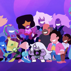Steven Universe - Ruby and Sapphire humming with rain (1 hour)