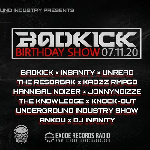 Unread - Badkick birthday show #07.11.20