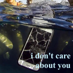 I Don't Care About You