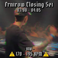 CLOSING SET @ FRNTROW // 16.06.23