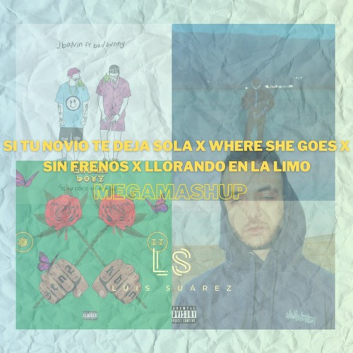 Si tu novio te deja sola x Where she goes x Sin frenos x Llorando en la limo - LS MEGAMASHUP FREE DL