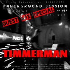 Timmerman - Underground Session Guest Mix - December 2022