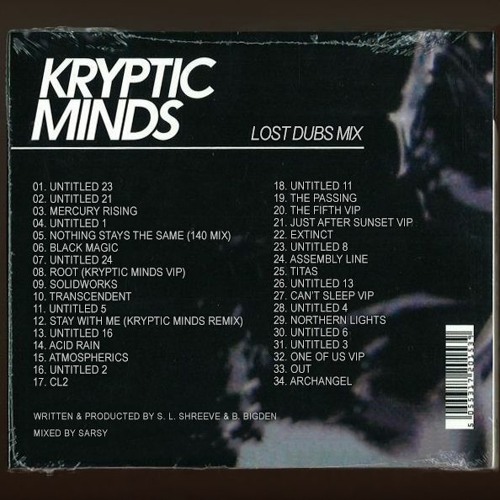 Kryptic Minds – Lost Dubs Mix – Mixed by Sarsy