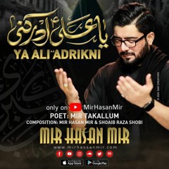 Ya Ali Adrikni | Mir Hasan Mir | Nohy 2021