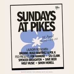 Stu Clark (WOLF Music) & Spencer Broughton B2B At Pikes, Ibiza 28/04/24