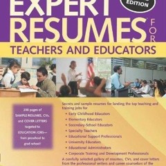 get [⭐PDF⭐]  Book [⭐PDF⭐]  Expert Resumes For Teachers And Educators