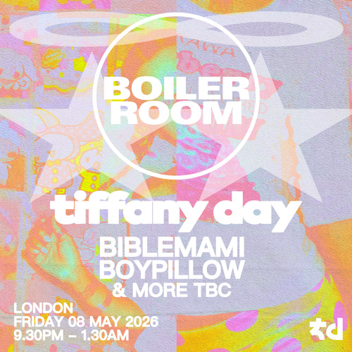 Boy Pillow | Boiler Room London: Tiffany Day