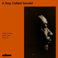 A Guy Called Gerald - 20 November 2020
