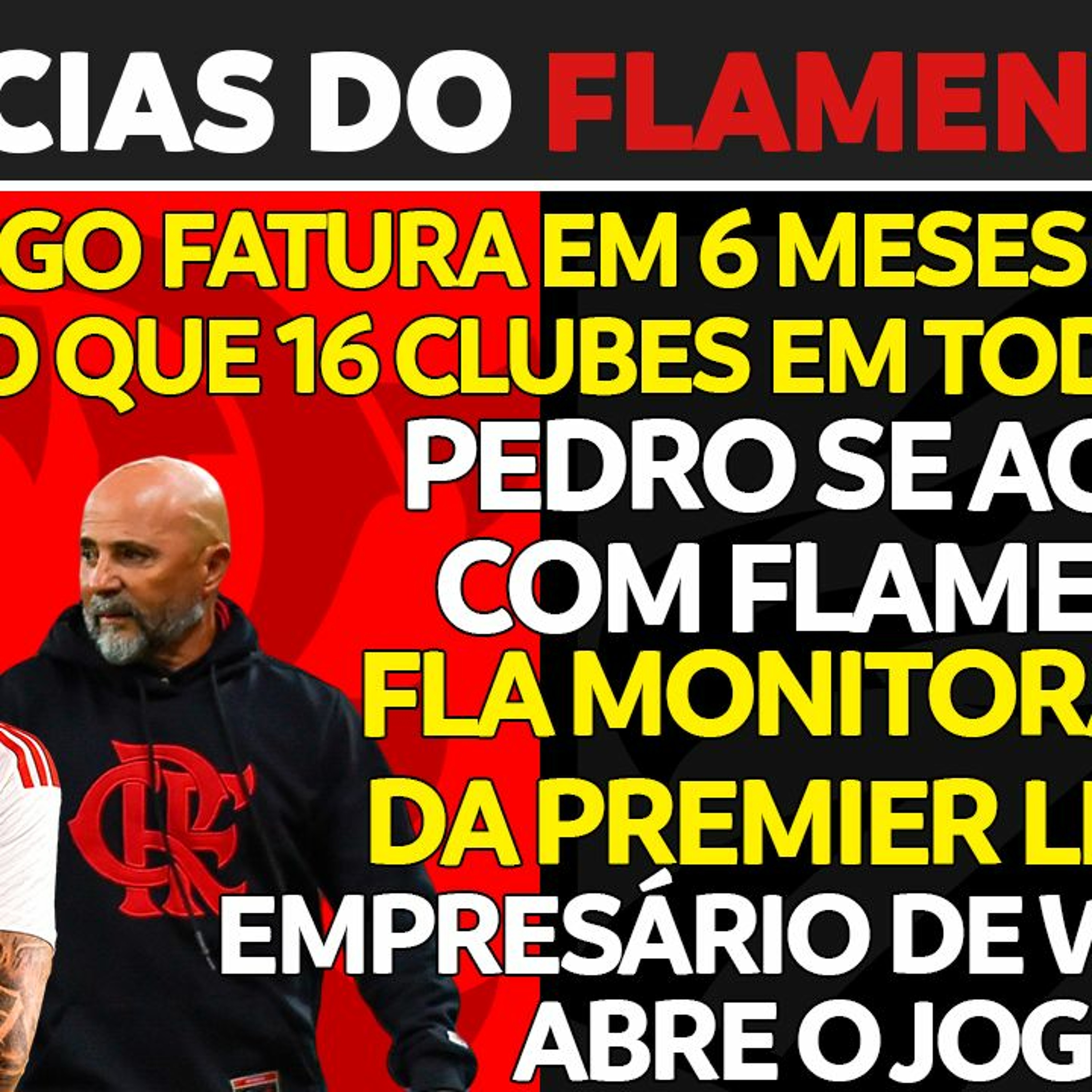 PEDRO FICA | ORÇAMENTO RECORDE | WENDEL DISTANTE | FLAMENGO DE OLHO EM LANZINI