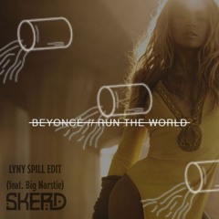 LYNY SPILL / BEYONCE WHO RUN THE WORLD  SKERD EDIT FREE DL