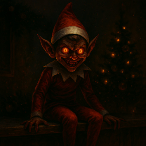 Demonic Elf on the Shelf