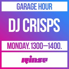 Garage Hour: DJ Crisps - 26 October 2020