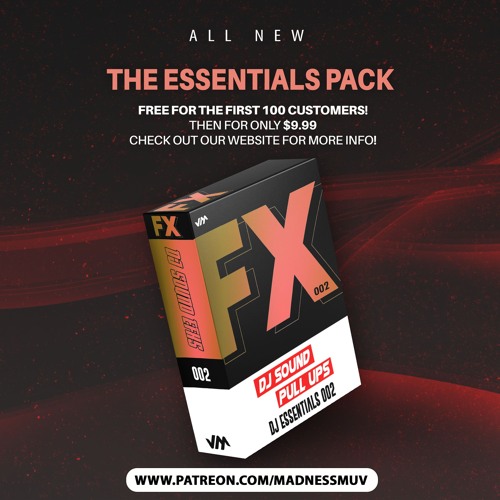 Madness Muv's 2023 DJ Essentials 002 (FIRST 100 CUSTOMERS GETS IT FOR FREE)