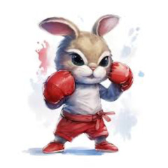 rabbit boxer