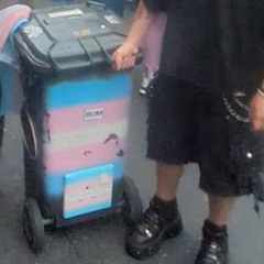 London Trans Pride 2025 DONK Wheelie Bin Mix
