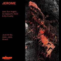 DJ Oyasumi Mix for Jerome on Rinse France