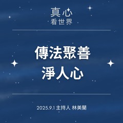 【真心看世界】傳法聚善淨人心0901