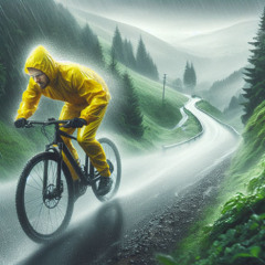 Grey and Windy Autumn Morning