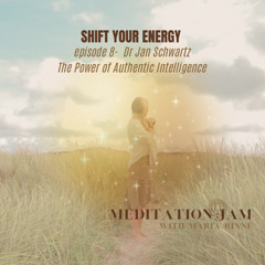 Shift Your Energy by Meditation Jam with Maria Rinné - Guest Dr Jan Schwartz - The Power of Authentic Intelligence - May 2025