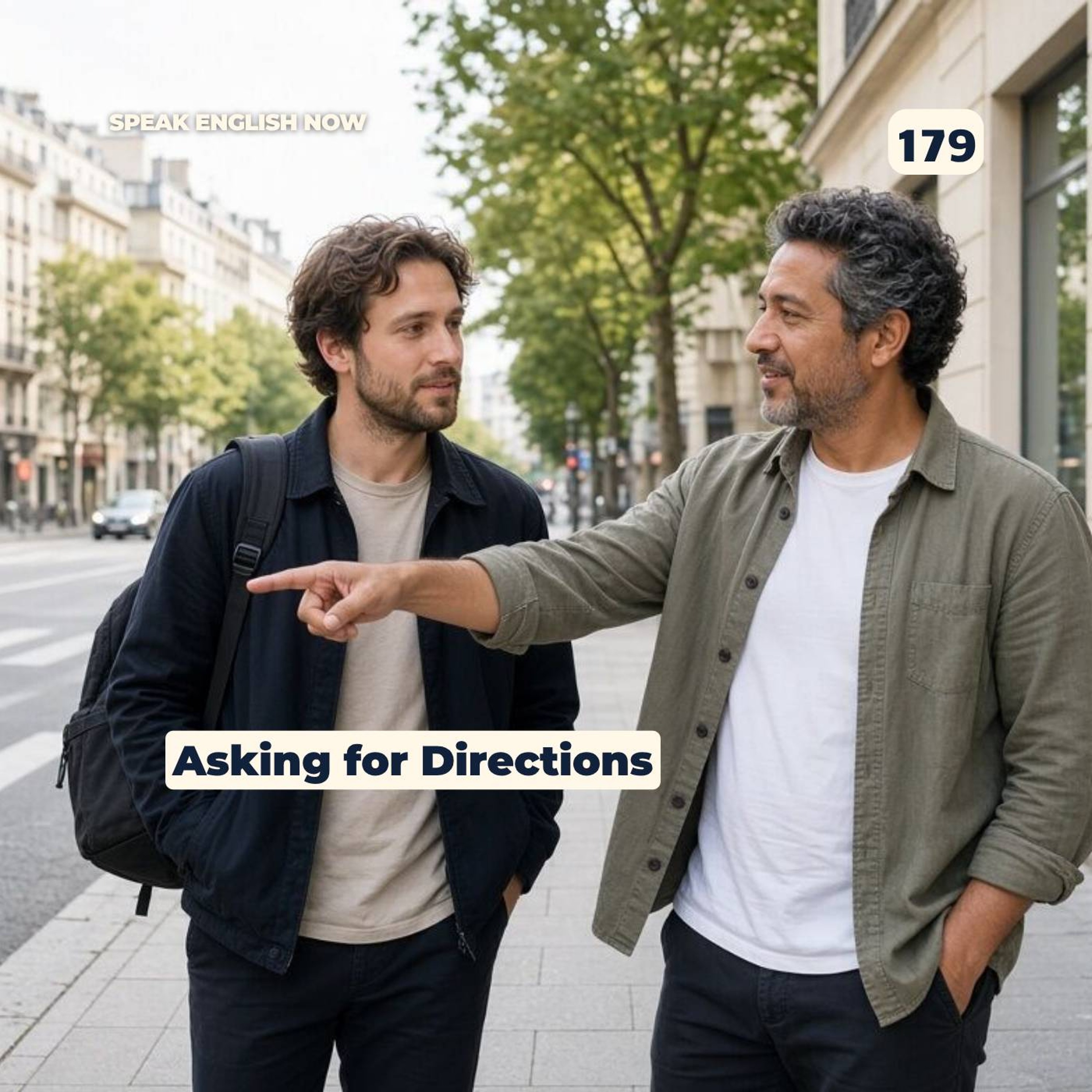 #179 Asking for Directions in English episode artwork