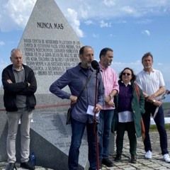 Intervención de Manuel Martínez en el homenaje a las víctimas asturianas de los campos nazis