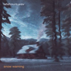 snow warning