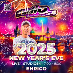DJ Enrico - live set z New Year's Eve party 2025 klubu Studio 54