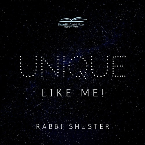 Rabbi Shuster - Unique Like Me