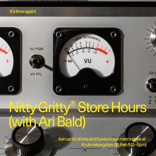 Nitty Gritty Store Hours - Ari Bald