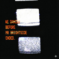 The Killers - Mr. Brightside Remix (we danced before mr. brightside ended)