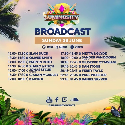 Daniel Skyver - Luminosity Beach Festival 2020 - Broadcast