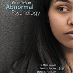 download EPUB 📝 Essentials of Abnormal Psychology by  V. Mark Durand,David H. Barlow