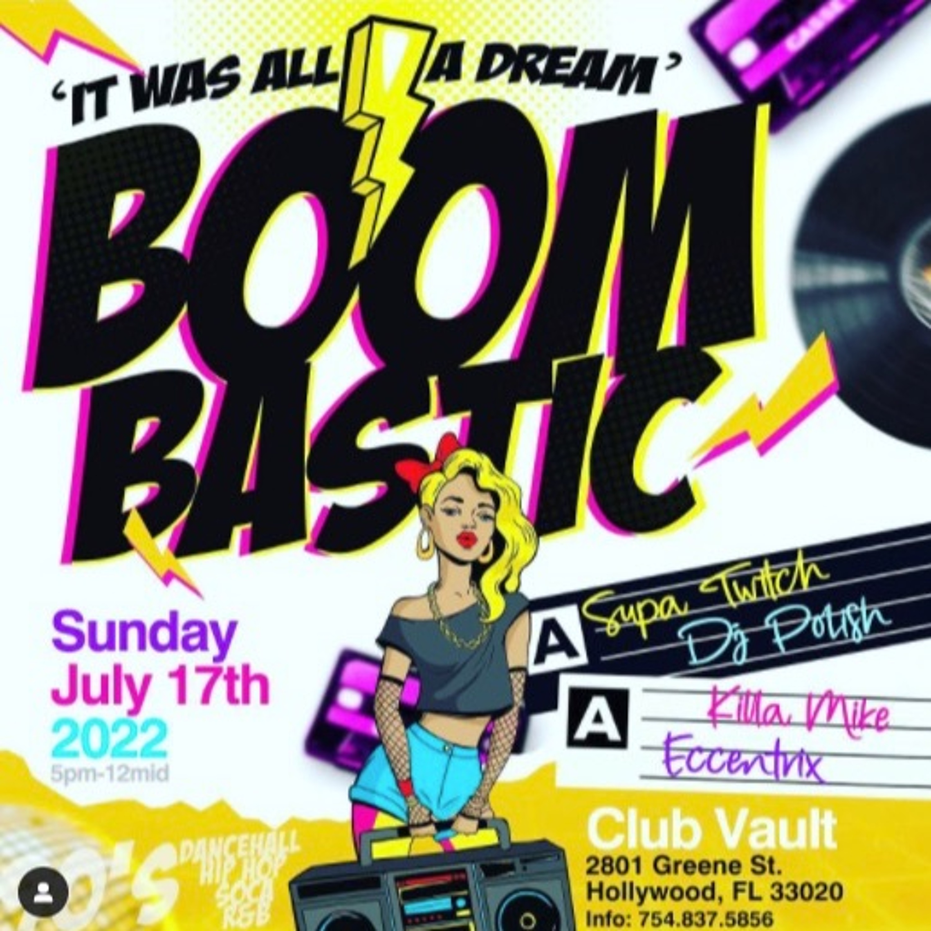 Eccentrix Sound + Supa Twitch + Prodigy + Dj Polish @ Boombastic 90s Party 7/17/22 (LIVE AUDIO) episode artwork