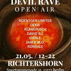 Roentgen Limiter @ Devil Rave Berlin (From 152 To 205 BPM) Open Air 21.05.22