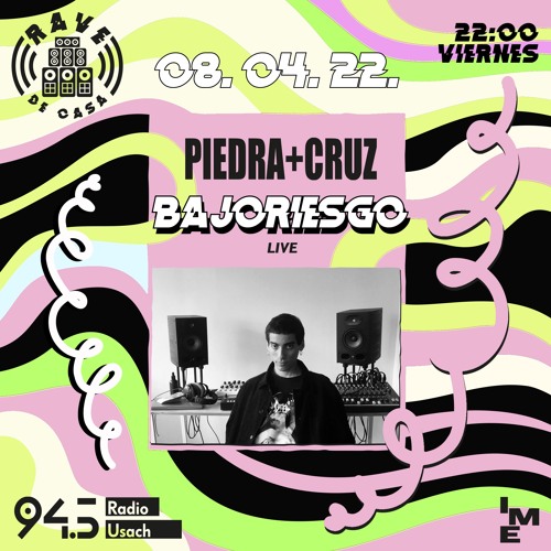 Stream BAJORIESGO / live set / piedra+cruz x rave de casa x radio usach