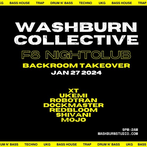 Dockmaster | WASHBURN COLLECTIVE @ F8 Nightclub | 01.27.2024 | Drum & Bass Mix