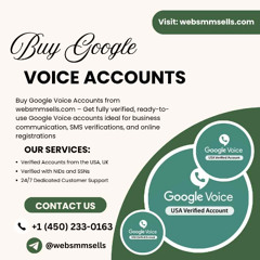 Best 1.9 Site To Buy Google Voice Accounts