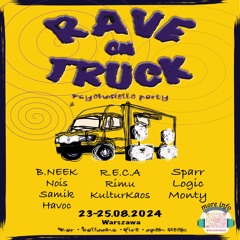 Rave On Truck @Warsaw - Twilight/Forest Psytrance DJ mix August 2024