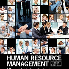 [READ] EPUB 🖍️ Human Resource Management: A Managerial Tool for Competitive Advantag