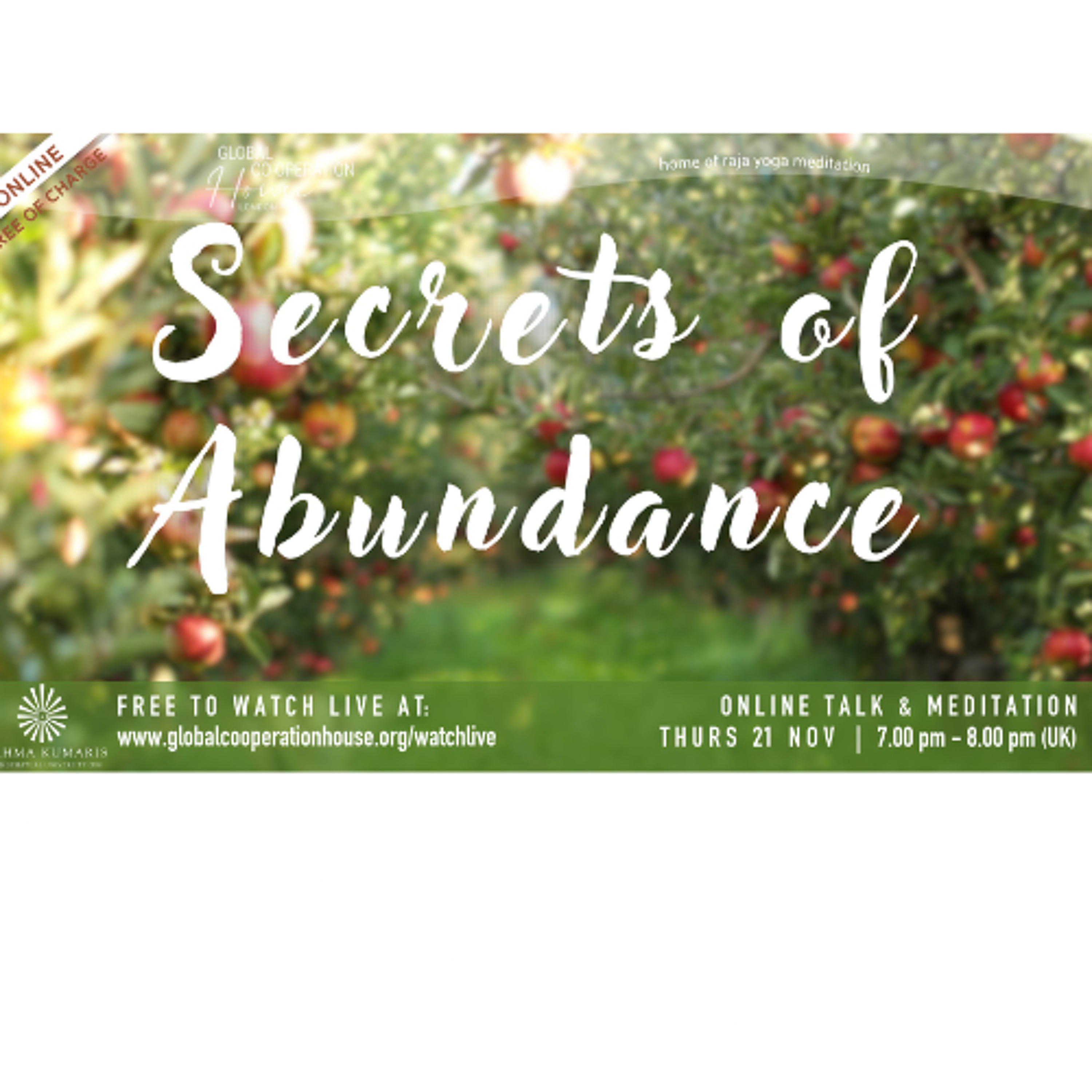 Secrets of Abundance - Linda Lee - Thursday 21st November 2024 episode artwork