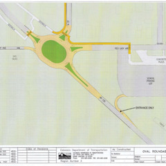 Thoughts on a roundabout alleviating or amplifying traffic problems at CB's south entrance