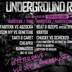 HEUTE NACHT  Underground Rave 27 Echse bday floor@ellen Noir[12.7.24]