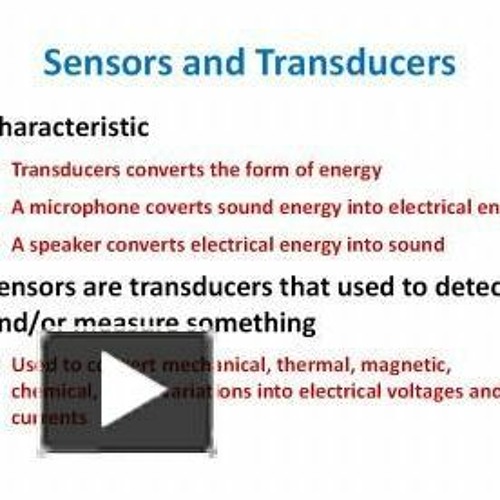 Stream Free Download Of Sensors And Transducers By D Patranabis from