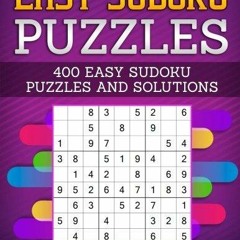 Book [PDF] Easy Sudoku Puzzles: 400 Easy Sudoku Puzzles And Solutions