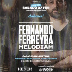 Fernando Ferreyra - Dahaus! at Fruta Bar 27.02.21 (3 hs 53 min)